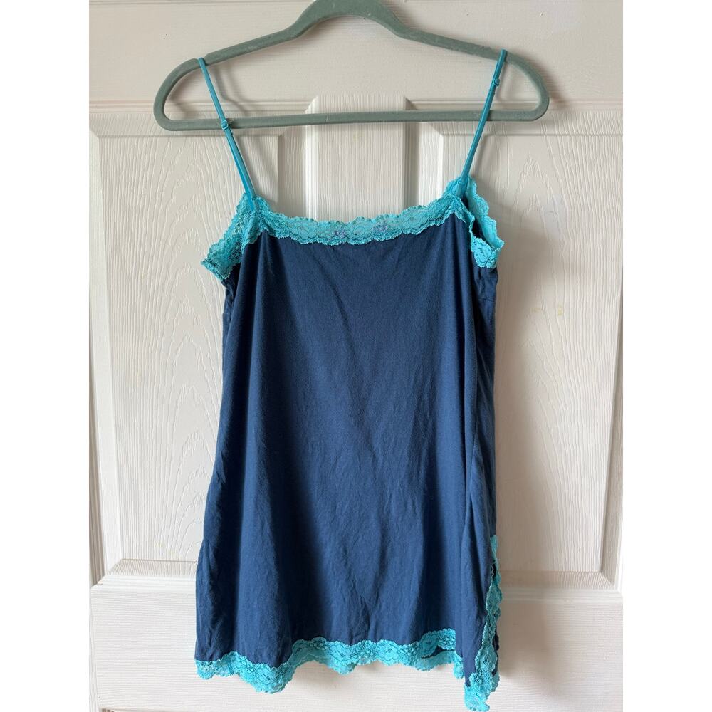 Victoria’s Secret PINK Y2K Crest Lace Cami Mini Dress M/L McBling Baby Doll - Picture 6 of 10